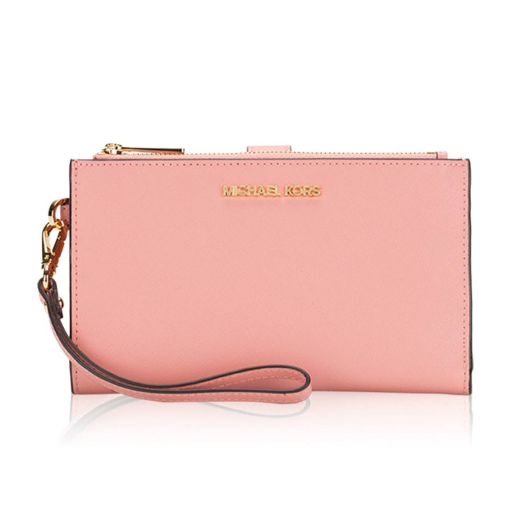 MK Double Zip Wallet