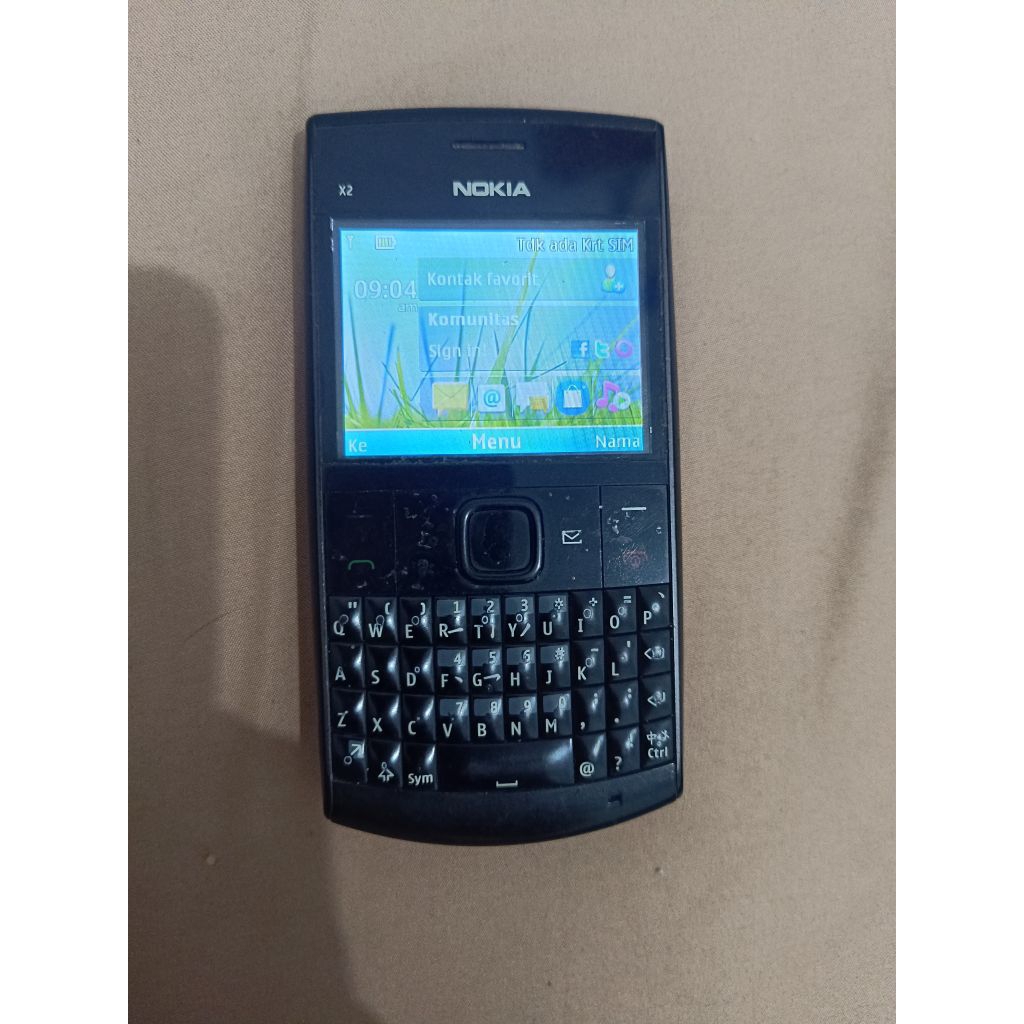 Hp Jadul Nokia x2 murah bukan android normal minus pemakaian