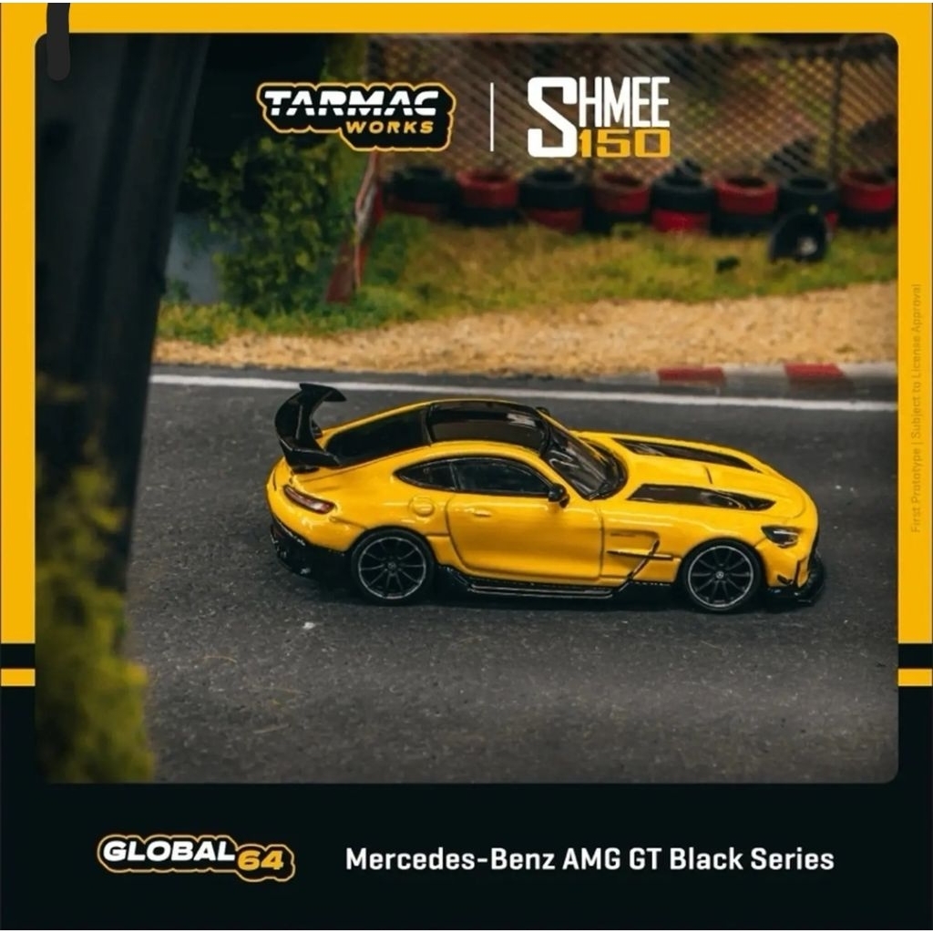TARMAC MERCEDES-BENZ AMG GT YELLOW