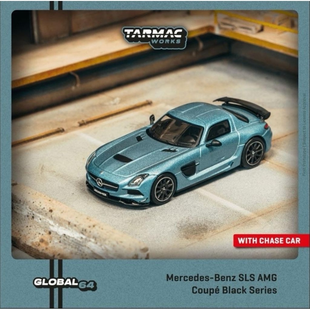 TARMAC MERCEDES-BENZ SLS AMG COUPE BLUE SKY