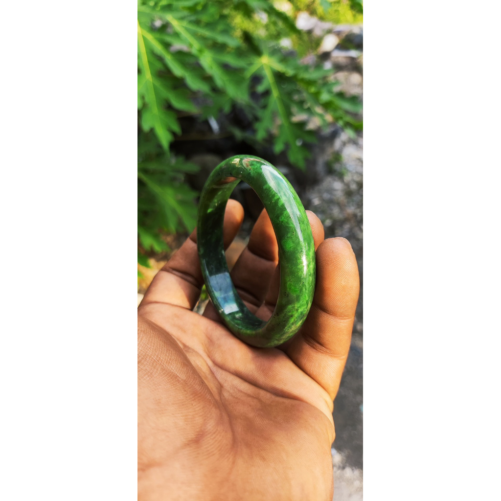 Gelang Giok Nephrite Jade