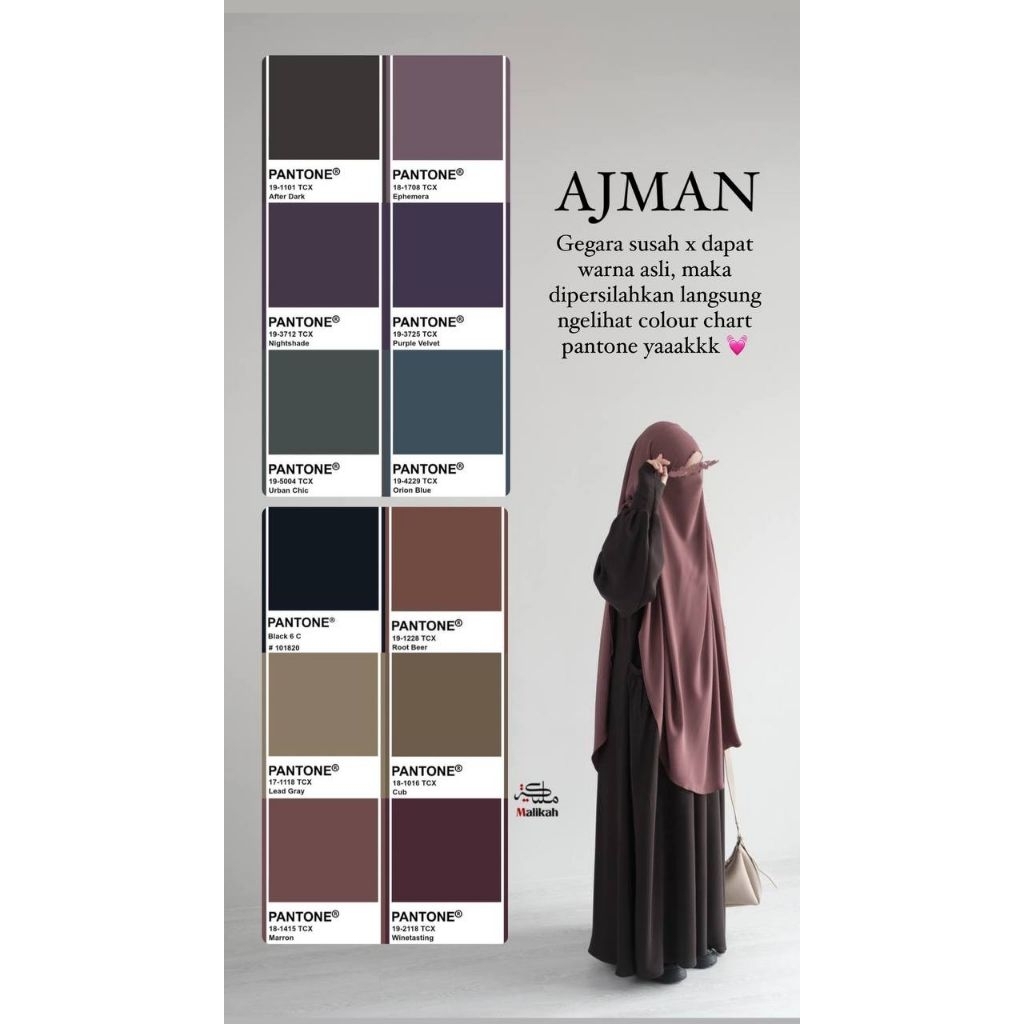 AJMAN by ABAYA MALIKAH