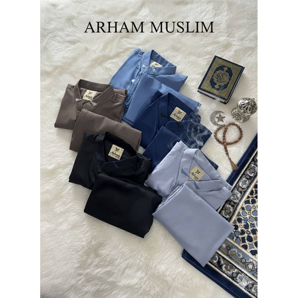 Jualan hafizh - ARHAM MUSLIM - Setelan Koko Muslim