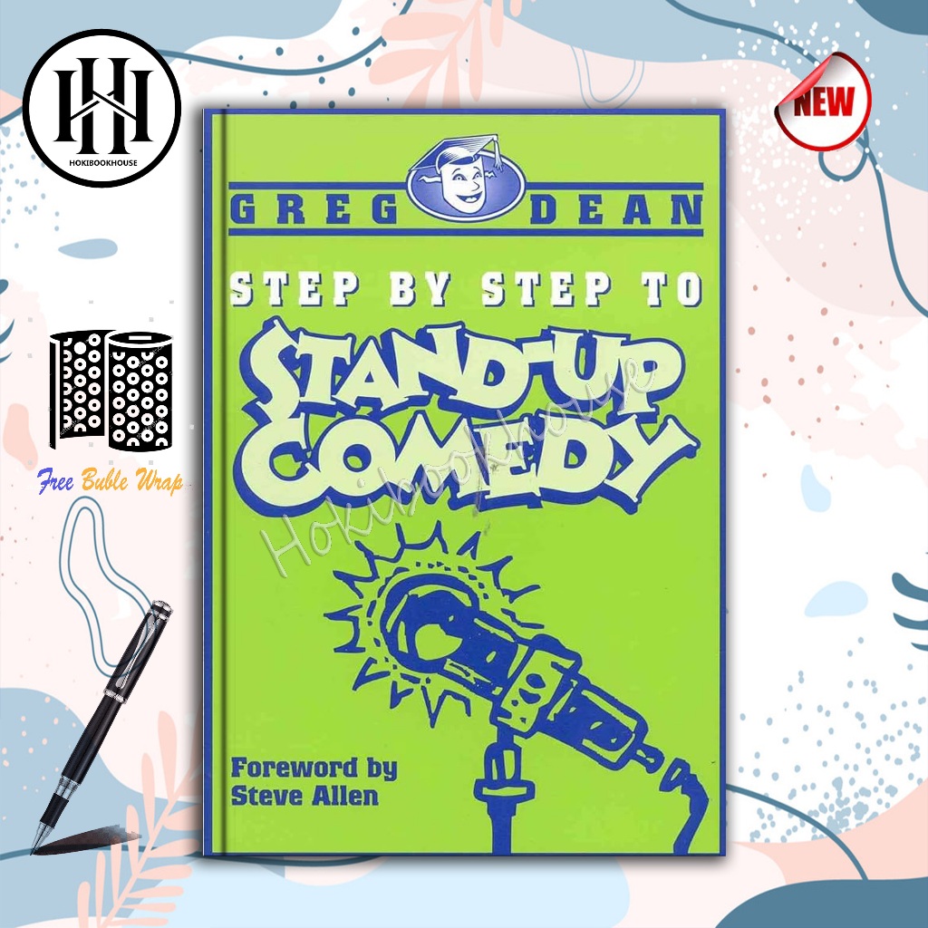Step by Step to Stand-Up Comedy - Revised Edition by Greg Dean (English Version) - hokibook house