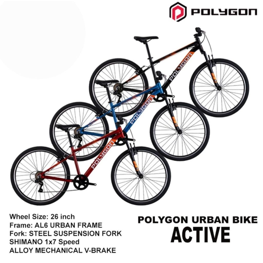Sepeda mtb polygon active