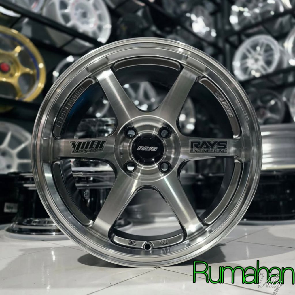 velg te37 og ring 16 lebar 7 et 42 velg mobil r16 velg racing agya ayla swift fronx brio jazz city f
