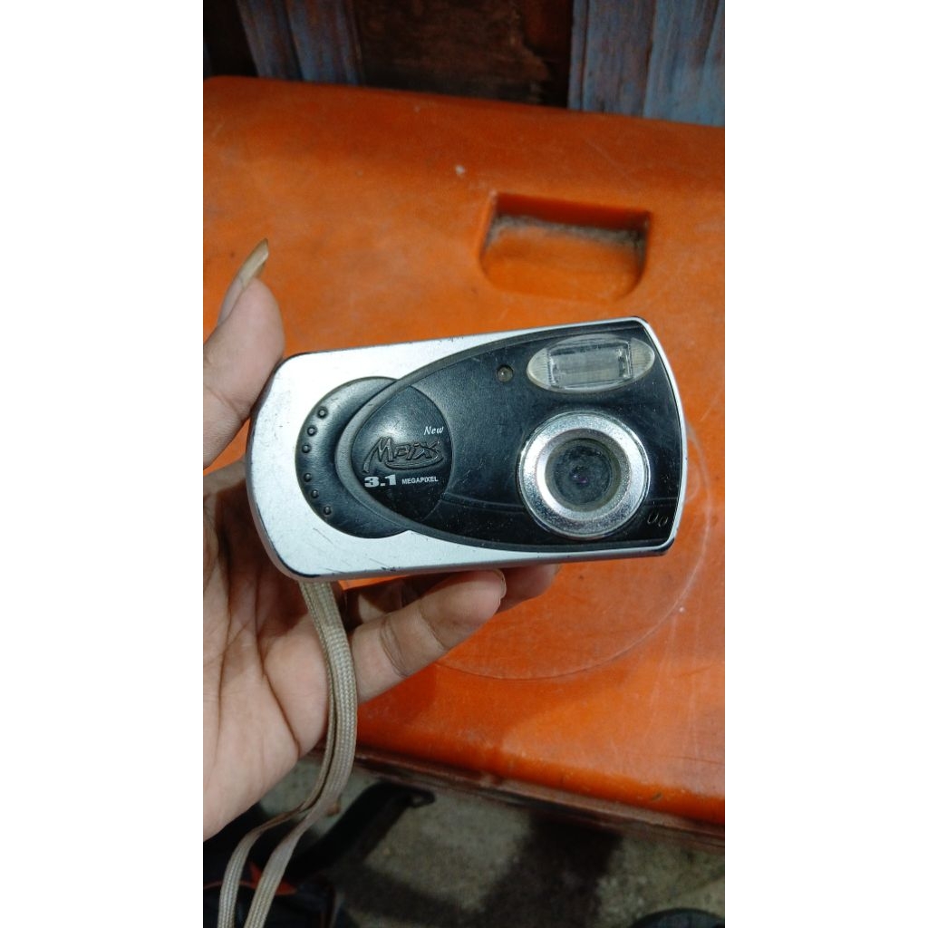 Digicam mpix 55rb jadul antik vintage lawas kuno display anggep mati