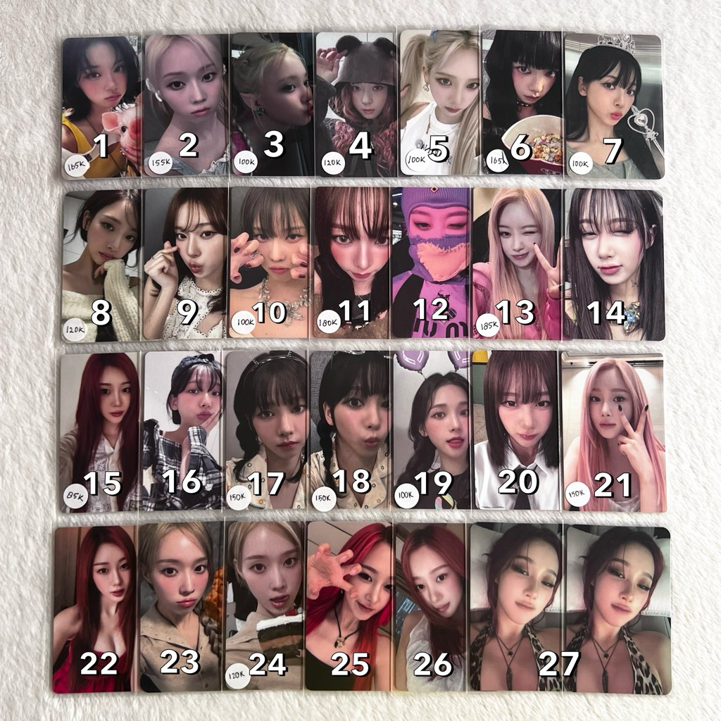 photocard ningning giselle karina winter aespa drama rich man armageddon wh iplash dirty work my wor