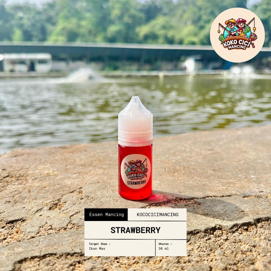 Essen Oplosan Strawberry kokocicimancing / Essen Pancing / Essen Galatama / Essen Galapung