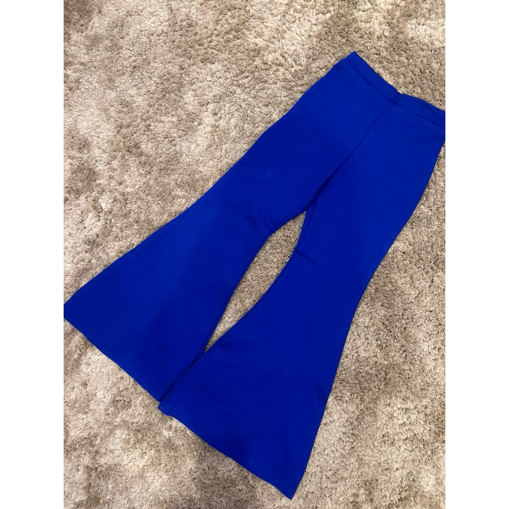 Blue High Waist Flare Pants (Preloved)