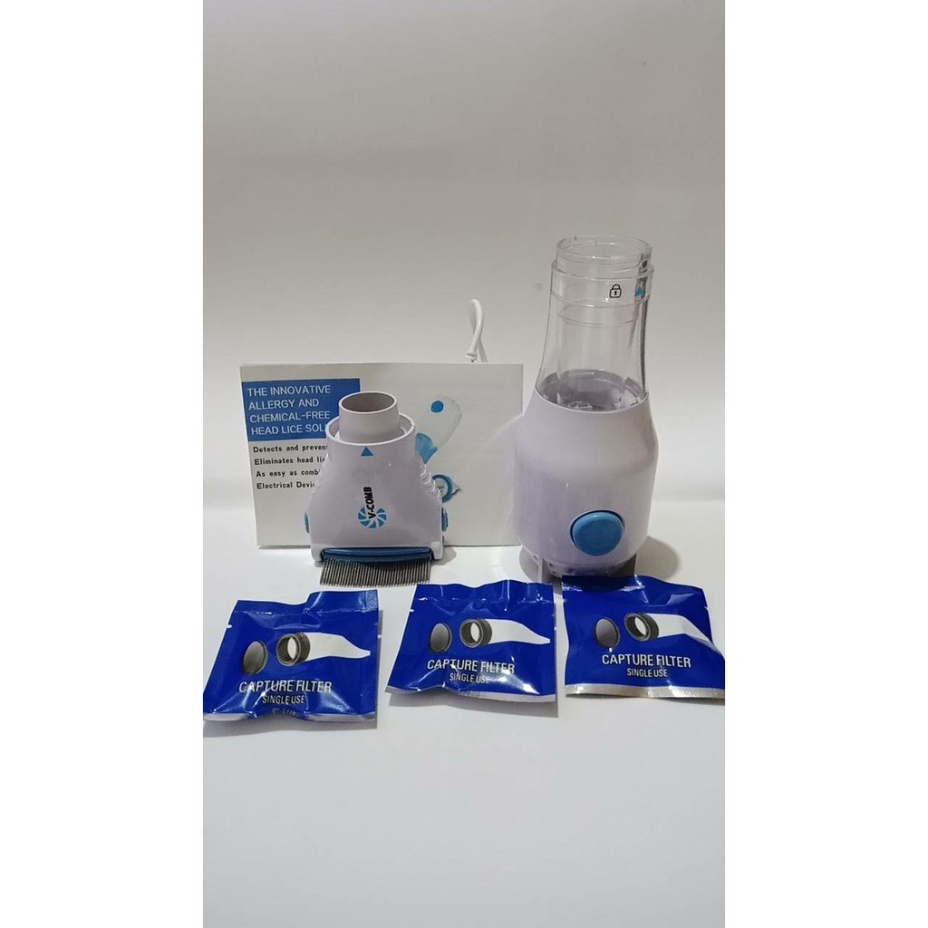 PROMO LEBARAN SISIR KUTU / Alat sedot kutu rambut / Sisir Kutu Penghilang Sedot Kutu Rambut vcom