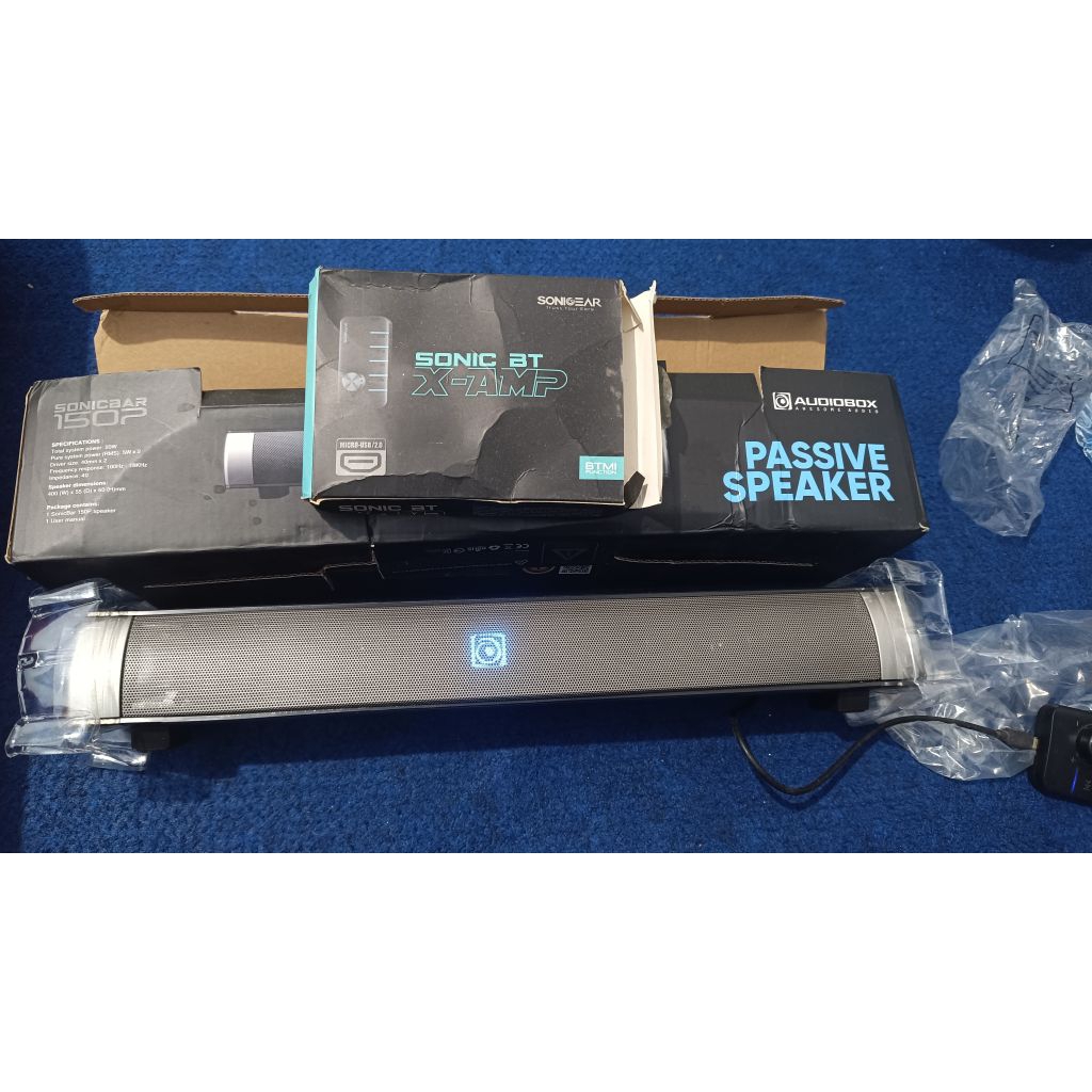 Audiobox Sonicbar 150P + Amp controller