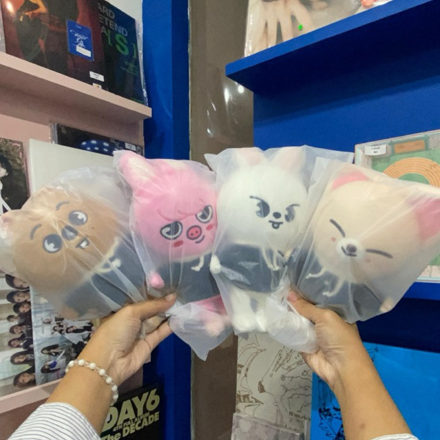 [ OFFICIAL ] SKZOO PLUSH ORIGINAL VER + RANDOM PHOTOCARD