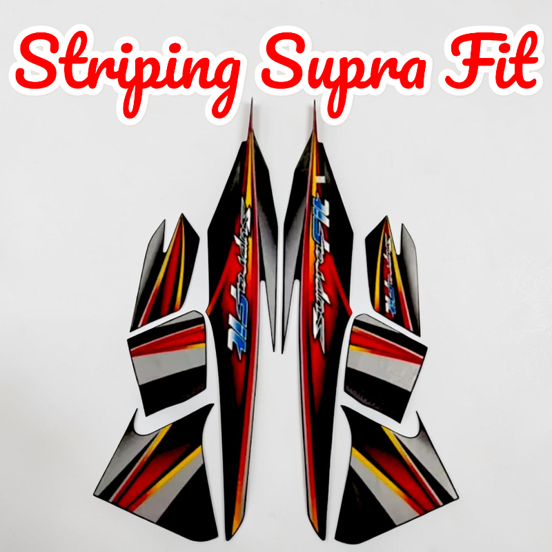 Striping Honda Supra Fit New / Striping Supra Fit 2007