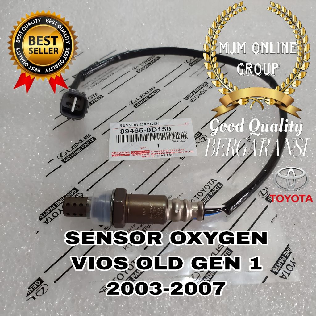 Sensor oxygen oksigen Vios gen 1 2003-2007 Bergaransi