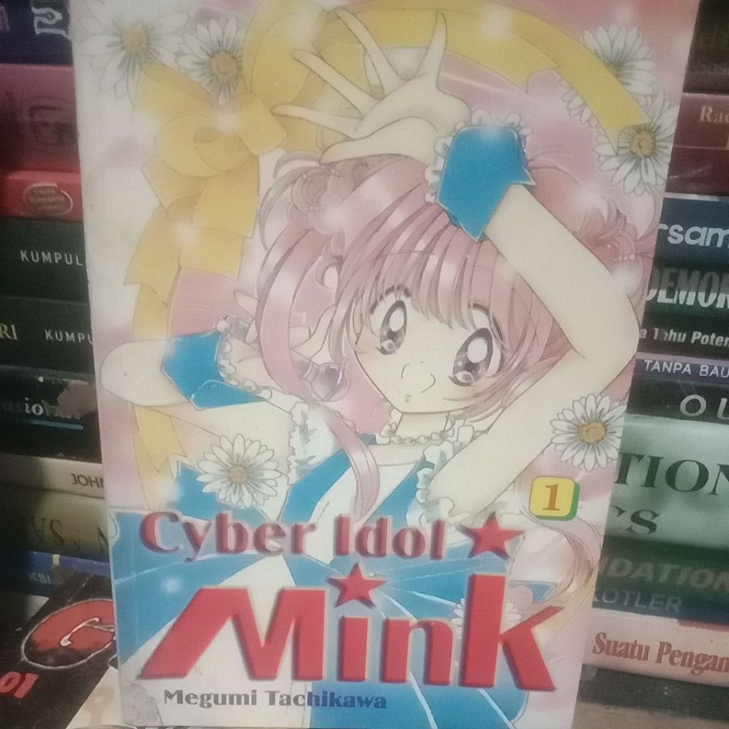 komik cyber idol mink volume 1 megumi tachikawa