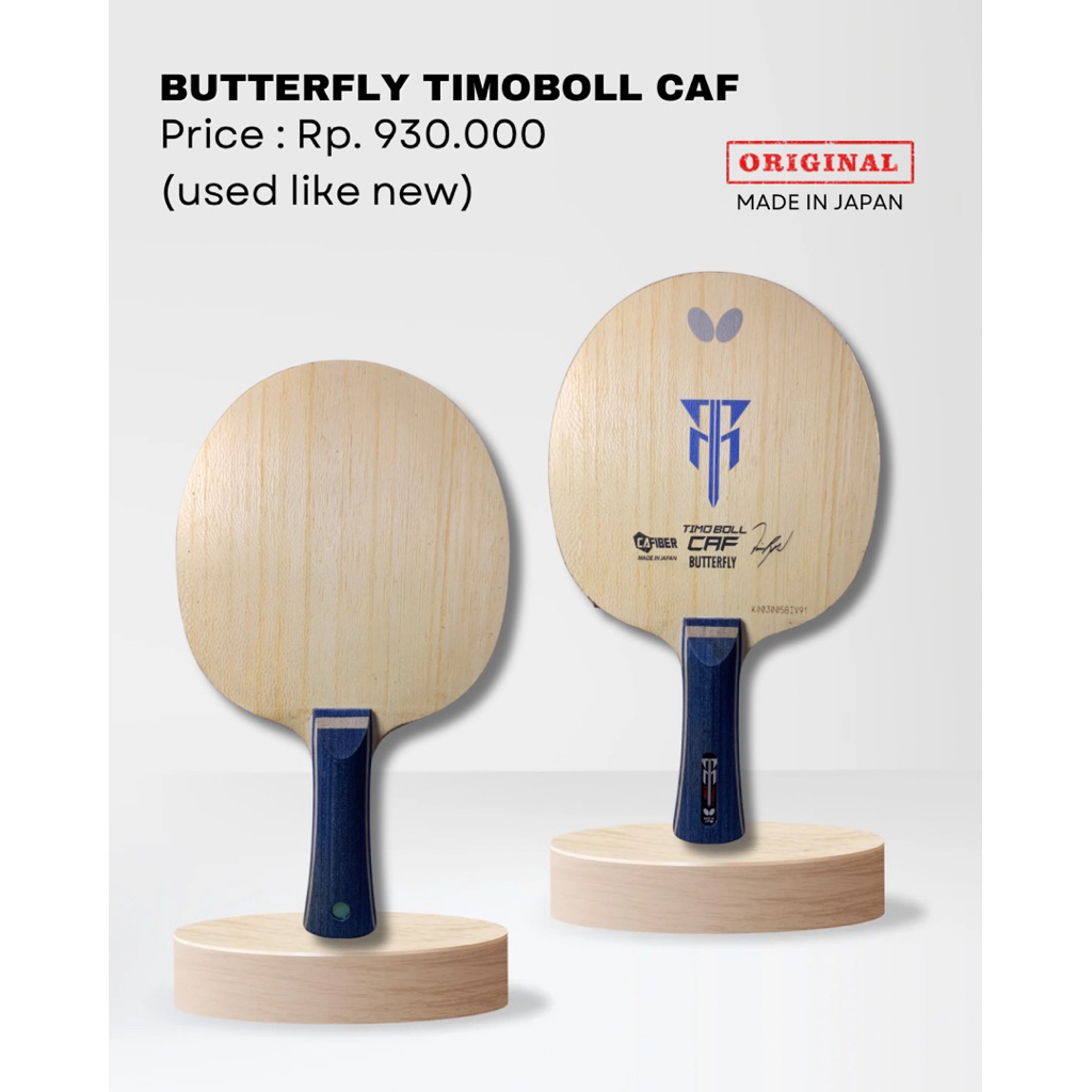 Butterfly TimoBoll CAF • (used) Original