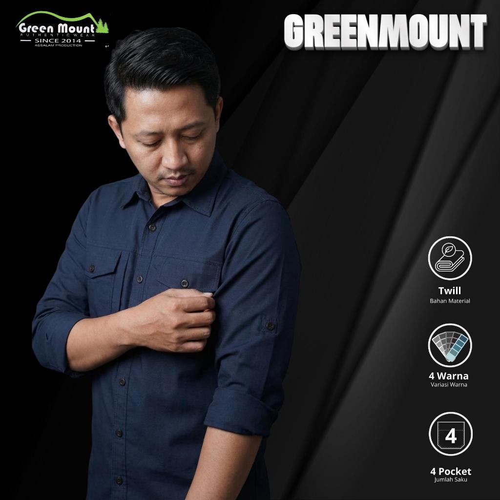 KEMEJATACTICAL PDL PDH LAPANGAN KERJA PRIA WANITA BAHAN CANVAS HIGH NAVY QUALITY