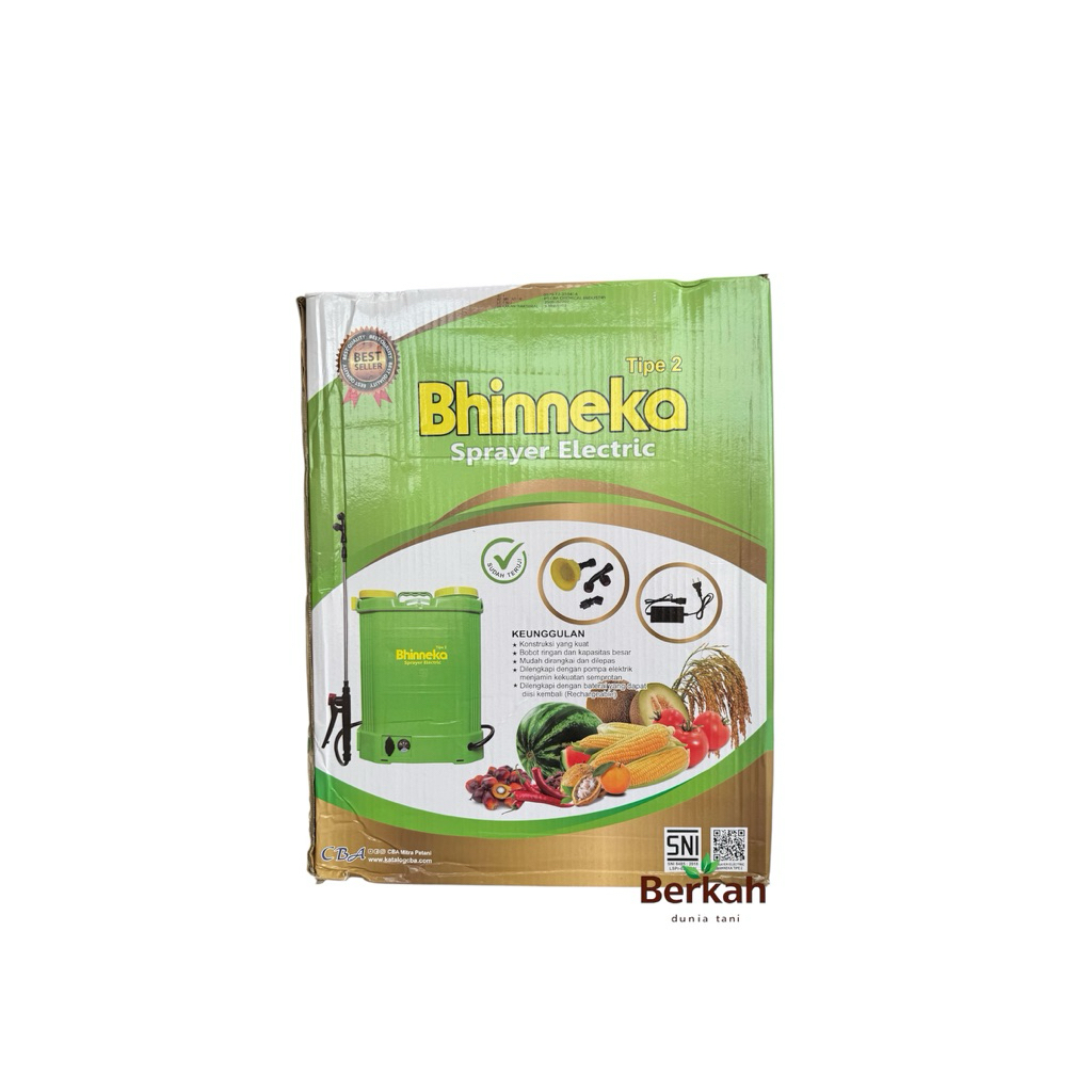 Tanki, Sprayer Elektrik, Mesin Semprot CBA Bhinneka - 16 Liter