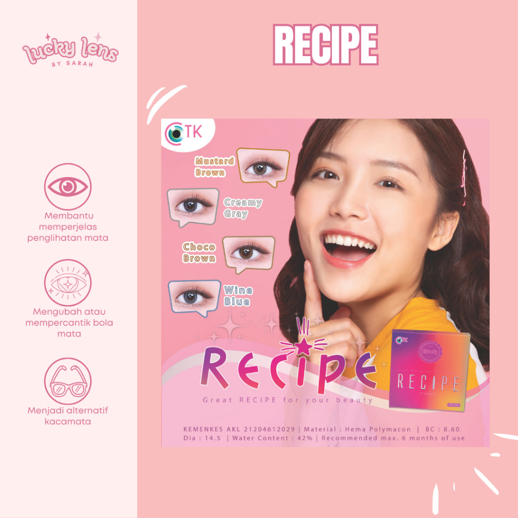 Softlens Recipe Best Seller Minus