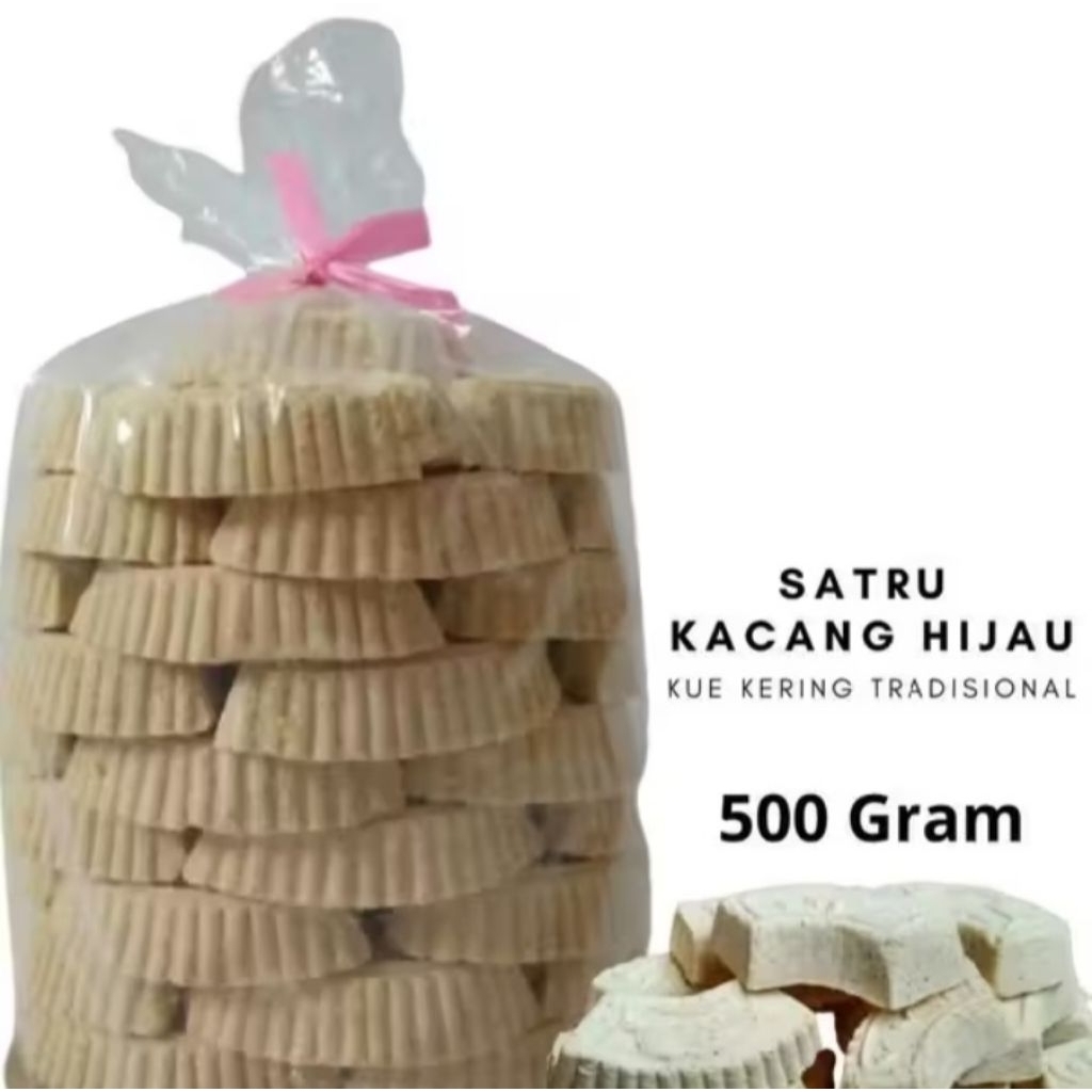 Kue Satru Kacang Hijau