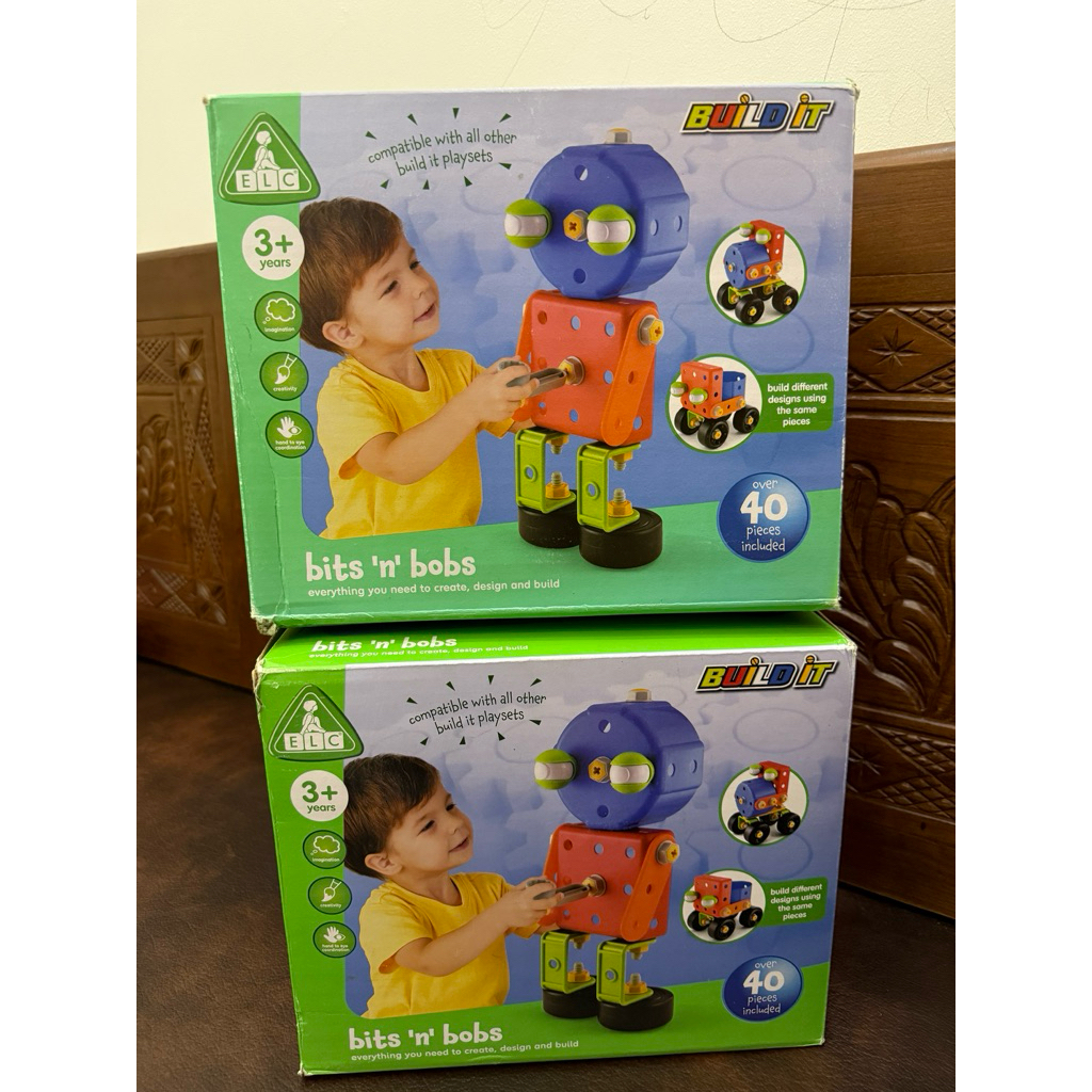 ELC Build It Bits N Bobs Diecast - Mainan Edukasi