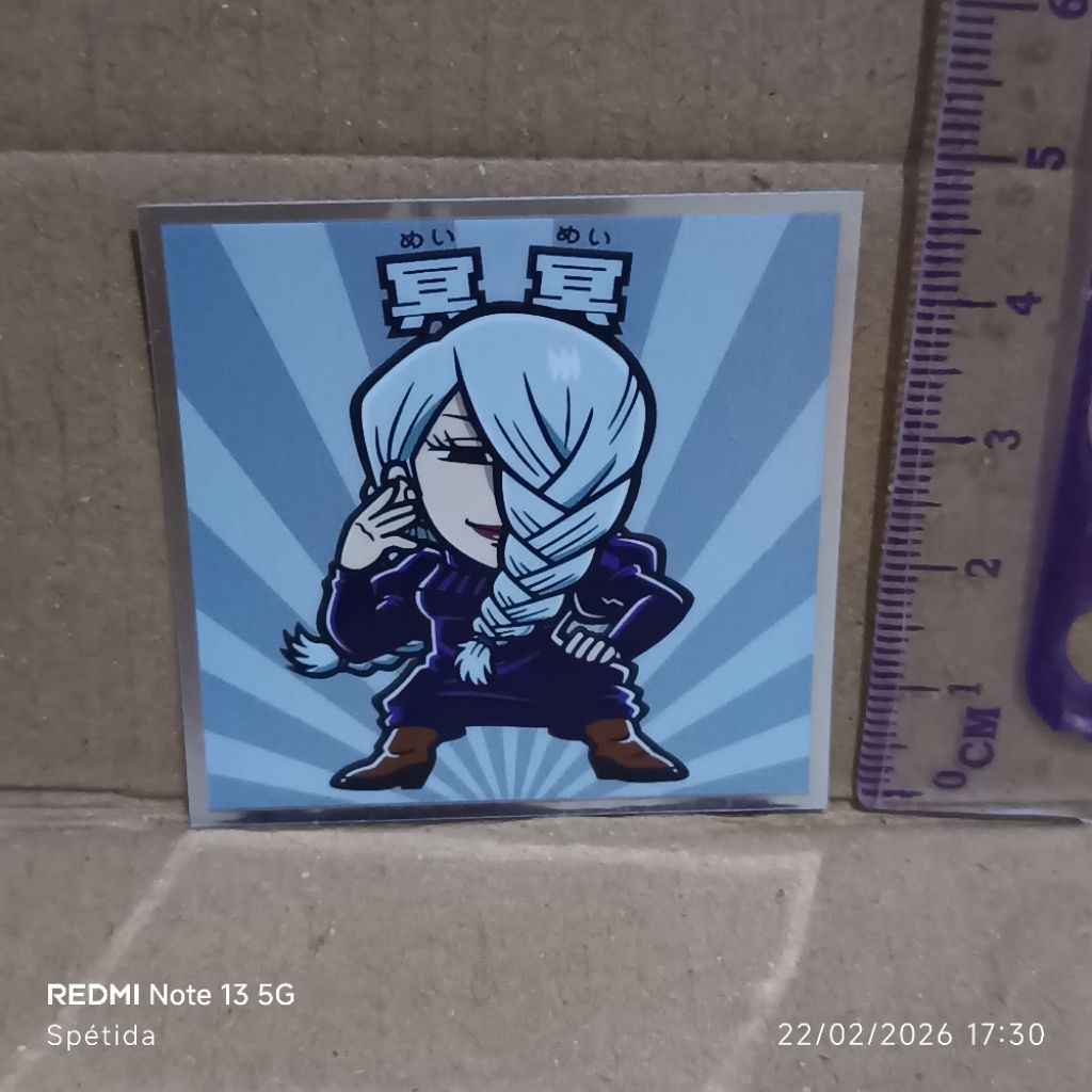 Mei Mei Jujutsu Kaisen Lotte Mini Sticker 2021