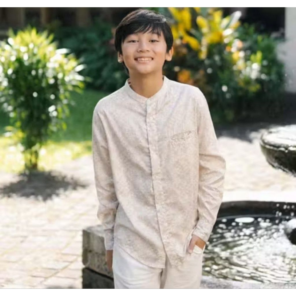 [new with tag] Kyle Shirt Kemeja Raya Anak Laki-laki Lewis Emma