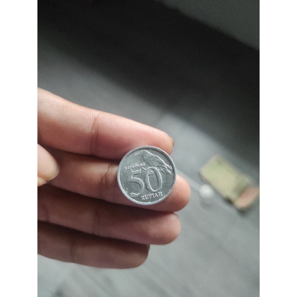 uang koin kuno asli 50 rupiah