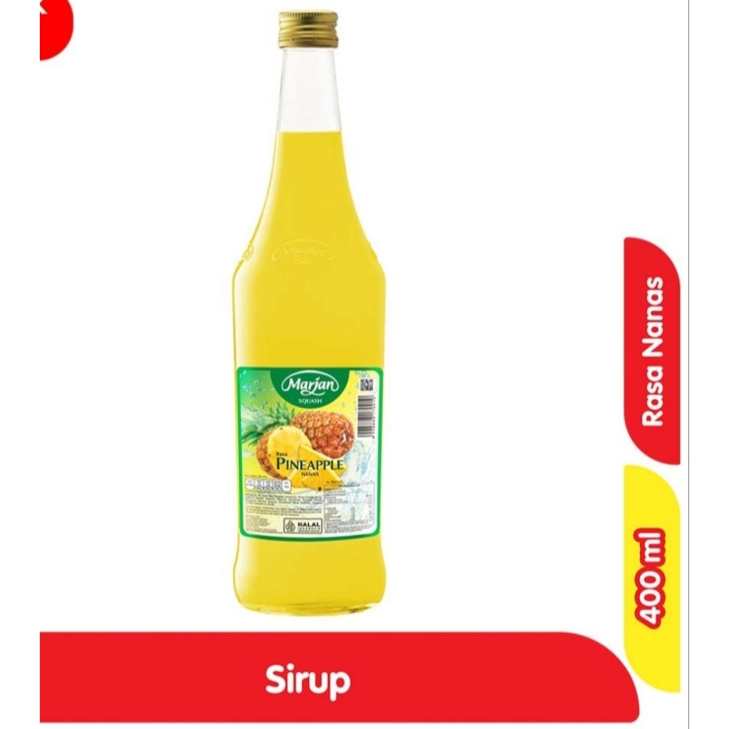 Marjan Squash Sirup Nanas 400ml