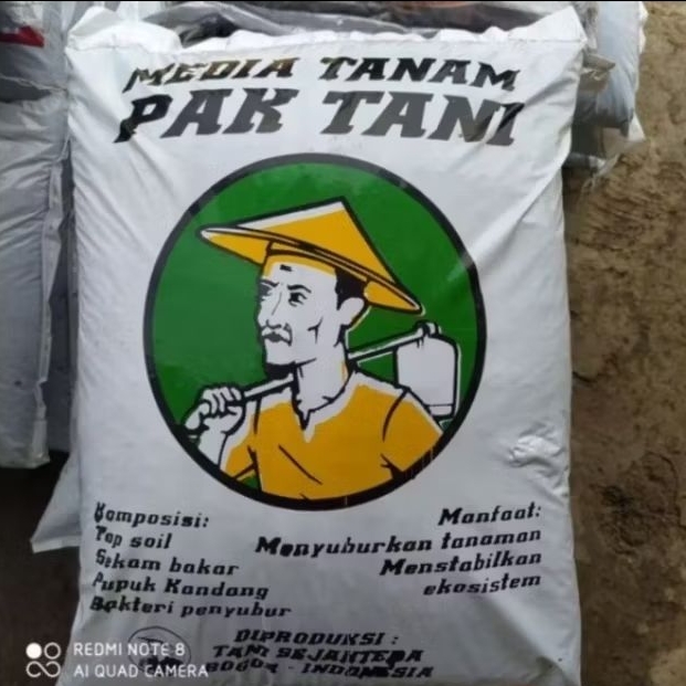 media tanam siap pakai pak tani 12 kg