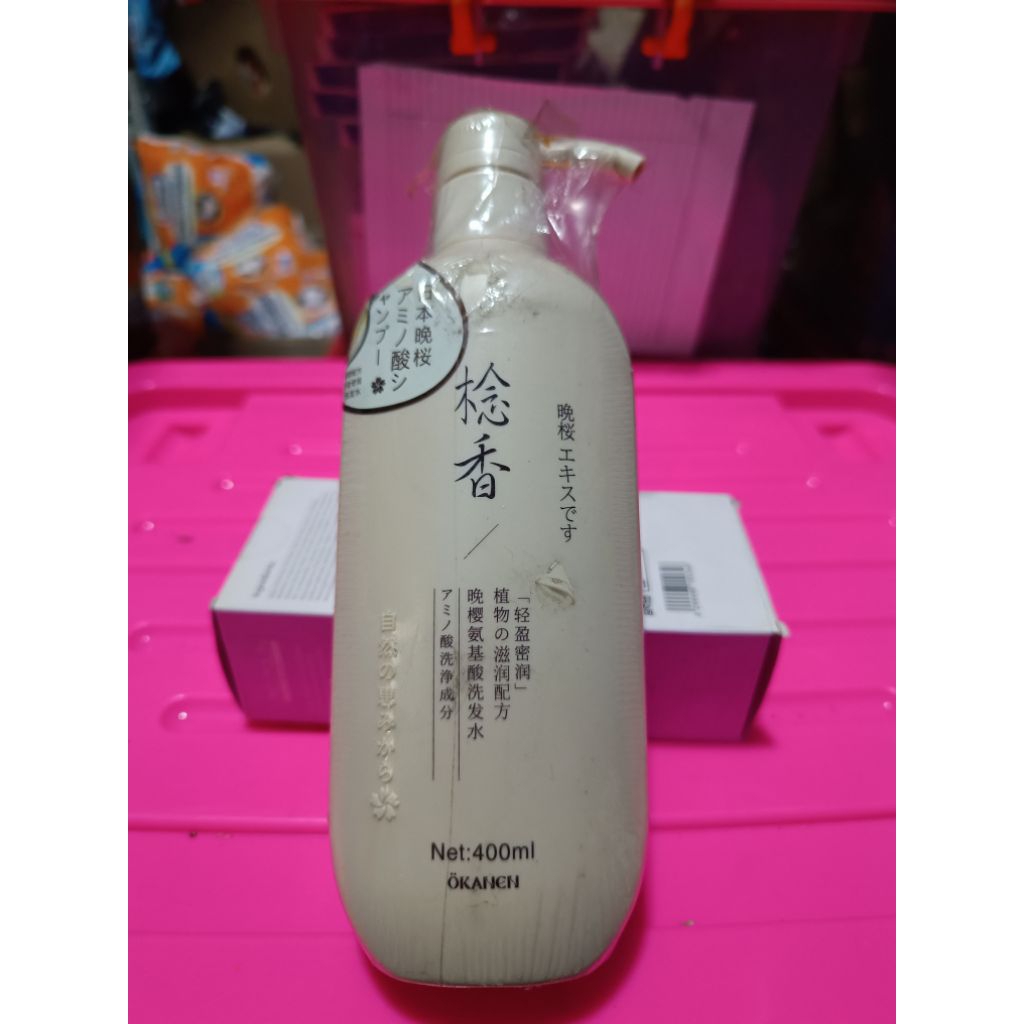 Okanen Shampoo 400ml REJECT KEMASAN