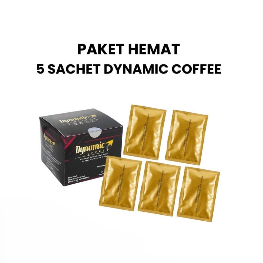 ORIGINAL COFFE DYNAMIC 5 SACHET - K0PI DYNAMIC