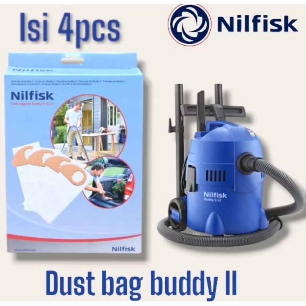 Kantong Debu Nilfisk Buddy ll / Dust bag buddy ll