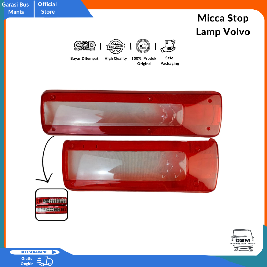 Micca Stop Lamp Truck Volvo/Mika Lampu Belakang Truk Volvo