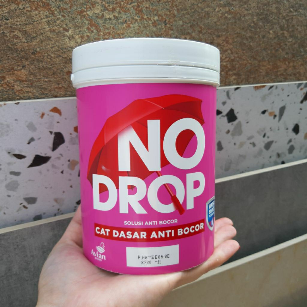 Cat Dasar No Drop 1KG Anti Bocor Waterproofing (PUTIH)