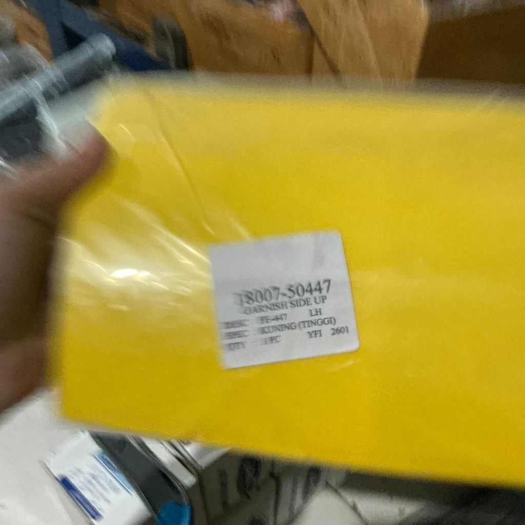 JAC Garnish Side Up Pipi Pilar Panel Samping Atas Tinggi Kiri Kanan Mitsubishi Canter