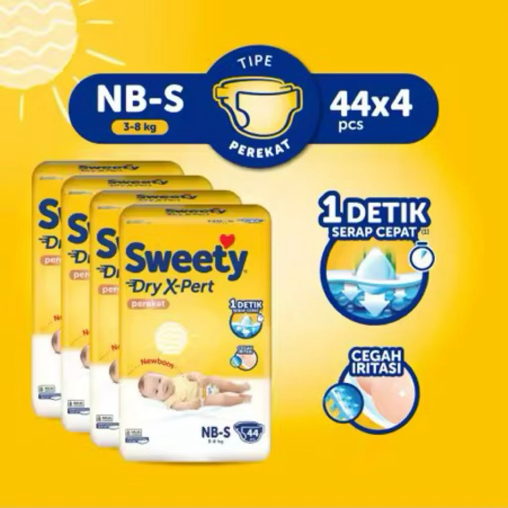 Sweety Bronze Dry Xpert Pants nbs 44- Popok perekat Ukuran nbs44