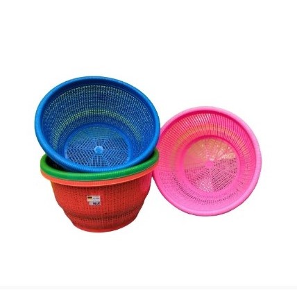 3pcs Bakul Plastik Nasi Nagata S Bakul Plastik Warna Wakul Hajatan Murah Serbaguna Wadah Nasi