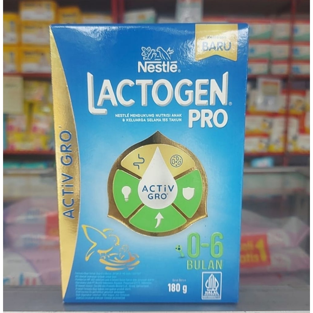 Lactogen Pro Tahap 0-6 Bln 180Gr Lactogen Activ Pro 0-6 Bulan 180g