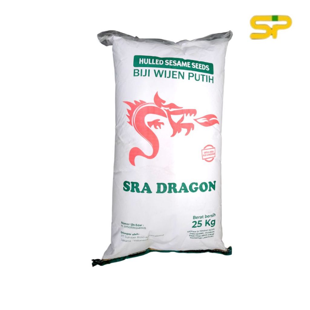 Wijen Putih "Dragon" 25kg/Karung