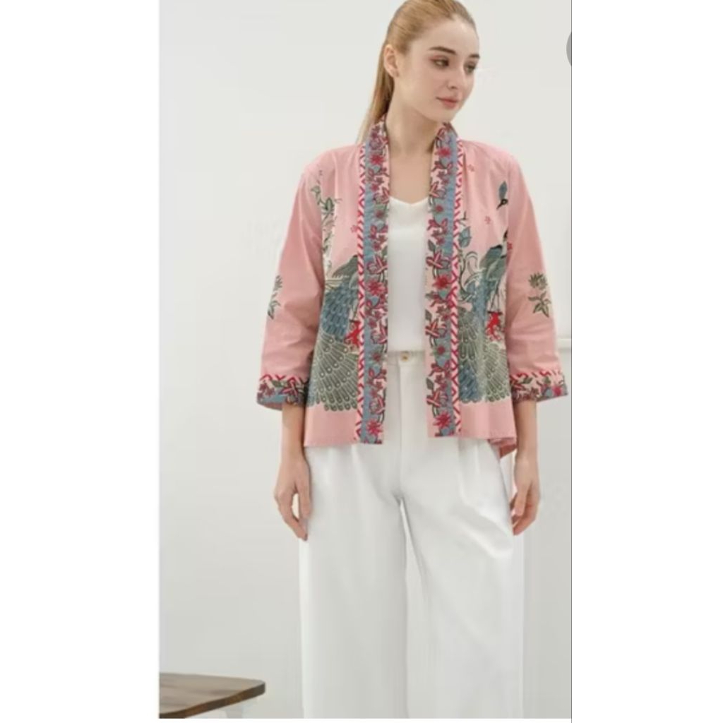 cardigan batik modern
