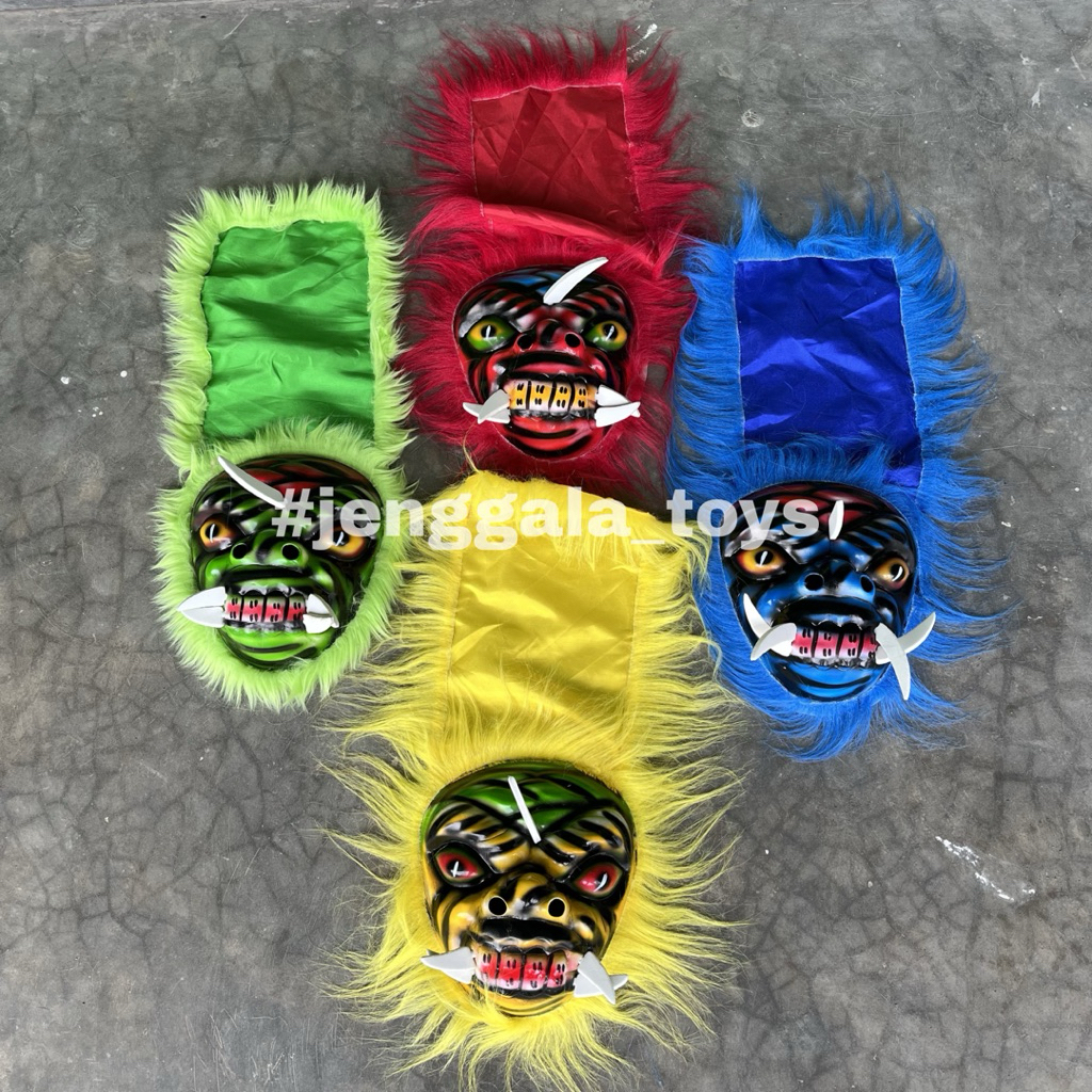 Topeng Gedruk Spons/ maianan topeng anak anak/ topeng