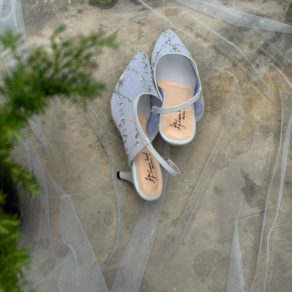 Lusiana fameli | heels pesta wanita sepatu tali kondangan sepatu custom wisuda wedding shoes sepatu 