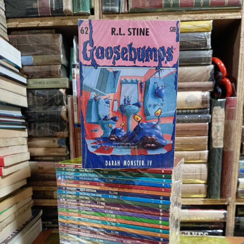 Buku GOOSEBUMPS 1 SAMPAI 62