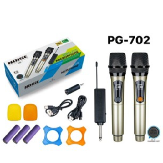 Noise Mic Microphone Wireless ISI 2 MIC NOISE 702 PG Series