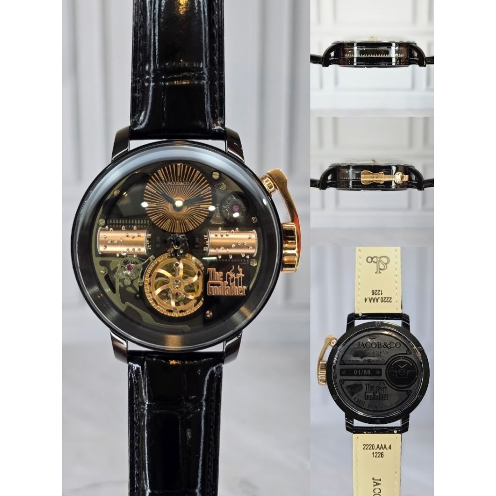 JAM TANGAN COWOK JACOB CO AUTOMATIC CLONE 1.1