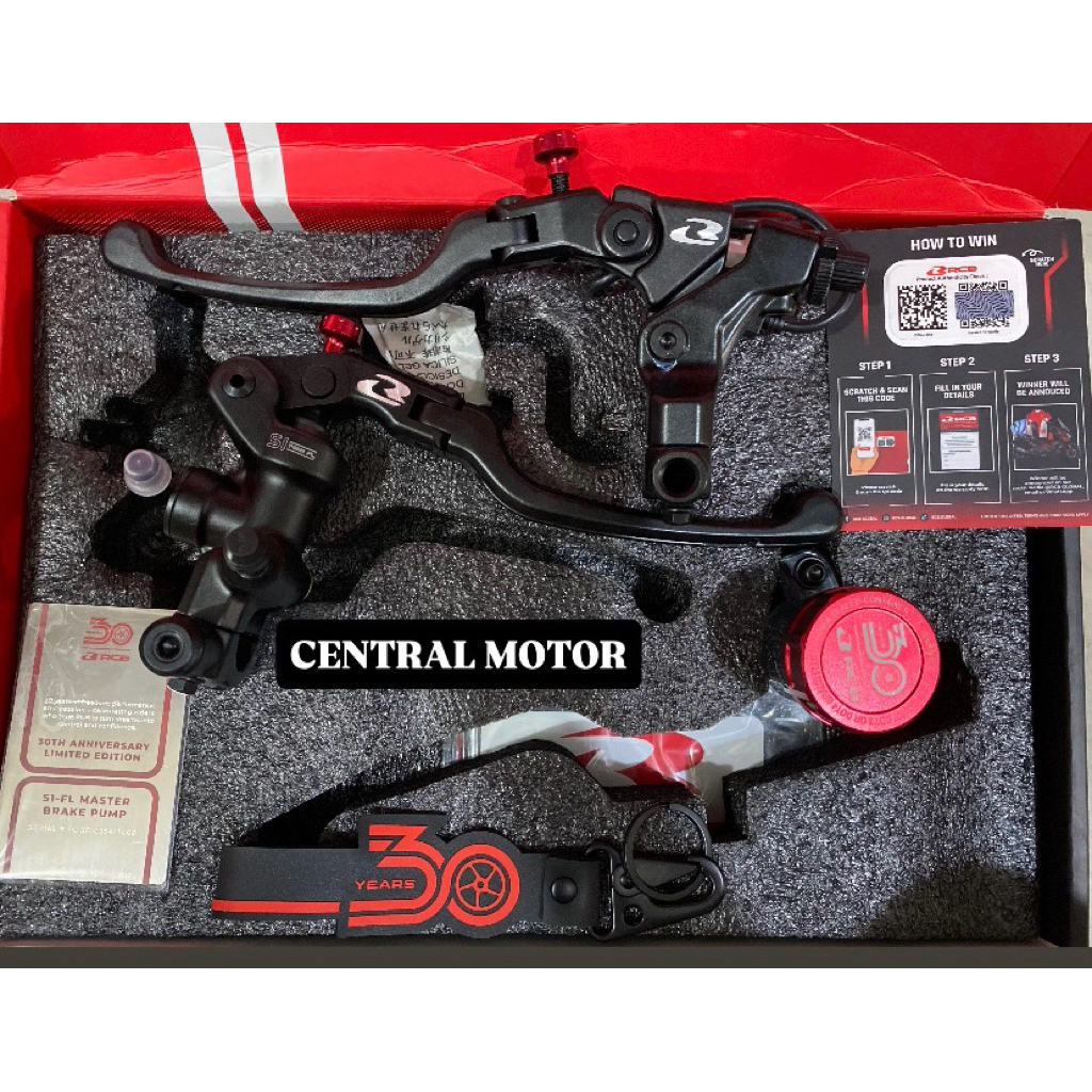 MASTER REM TABUNG / MASTER BRAKE PUMP KANAN KIRI RCB SPECIAL EDITION HITAM VARIO 125 VARIO 150