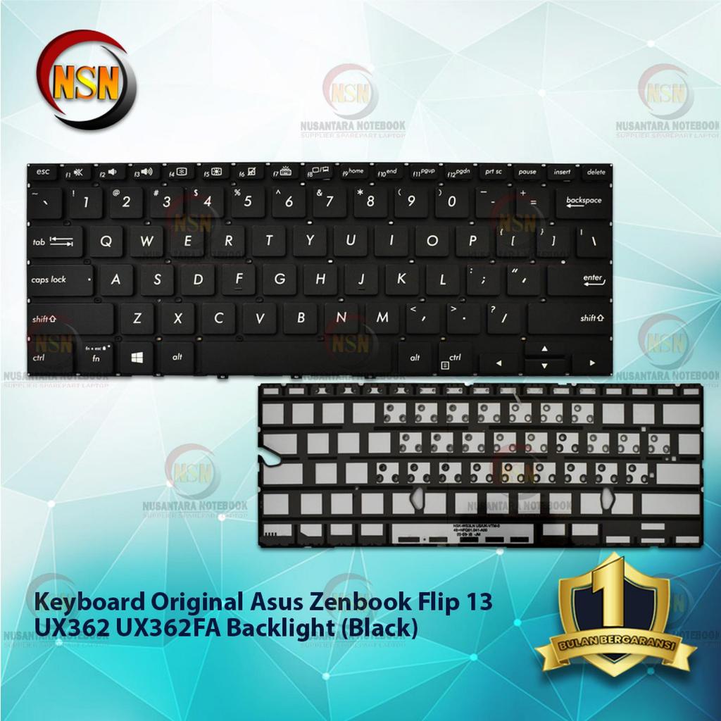 Keyboard ASUS Zenbook Flip 13 UX362 Backlight (Black) Original