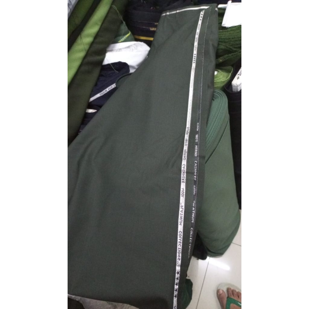 Kain Bahan Seragam TNI AD PDU 4 Wool Asli